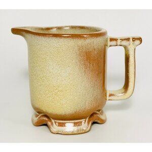 Vintage Frankoma Pottery Creamer Cream Pitcher USA Brown 4 Oz American